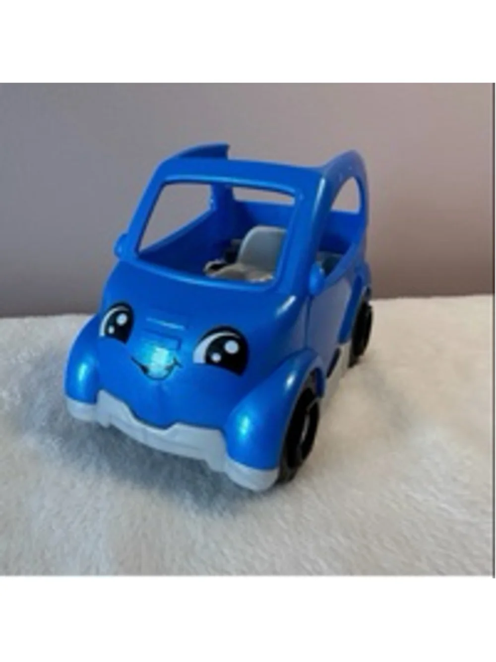 Fisher-Price Little People Vehicle Lot Recycling Ice Cream Truck Car 3 Pc